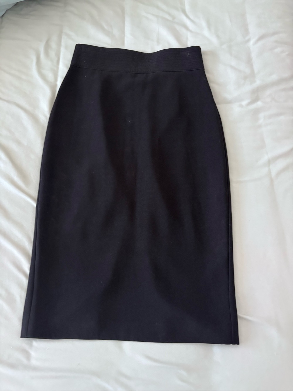 Marciano Black Midi Pencil Skirt